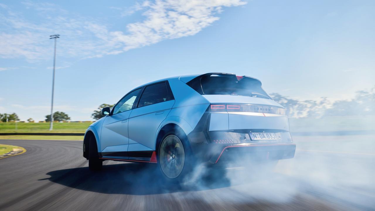 2024 Hyundai Ioniq 5 N at Sydney Motorsport Park.