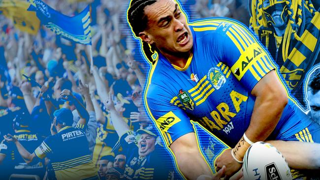 Parra fans will be dreaming of finals footy with this run-in. Photo: Gregg Porteous