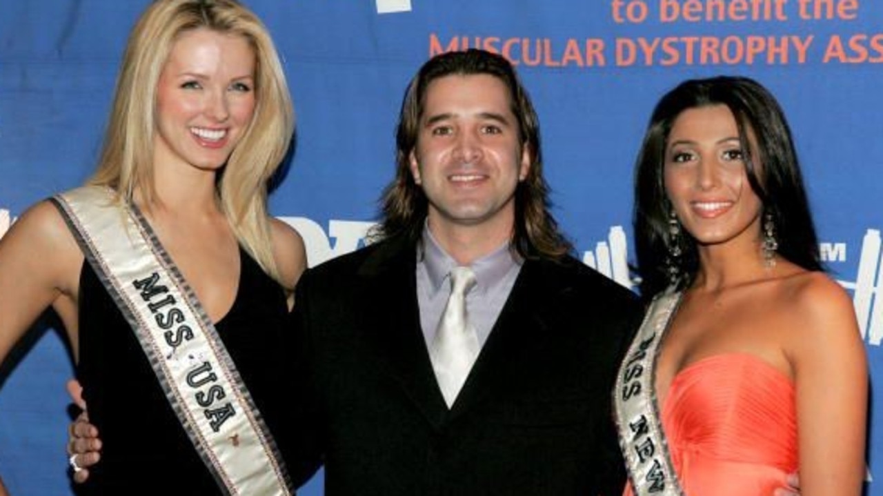 Stapp and former beauty queen Jacyln, at right.