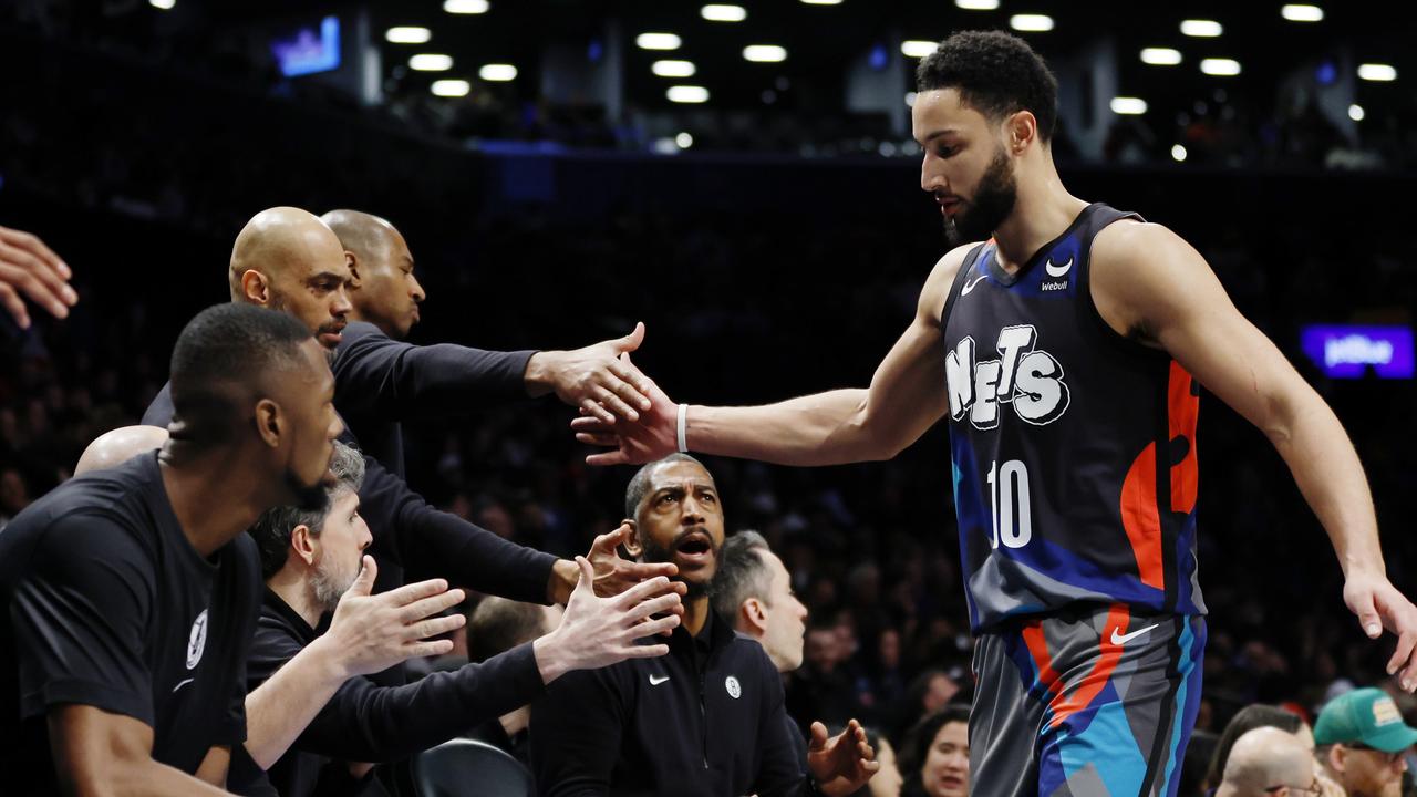 Ben Simmons #10 of the Brooklyn Nets. Picture: Sarah Stier/Getty Images