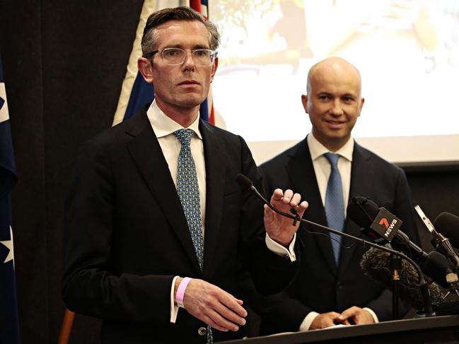 Premier Dominic Perrottet and Treasurer Matt Kean appeal to different voter bases. Picture: NCA NewsWire / Adam Yip