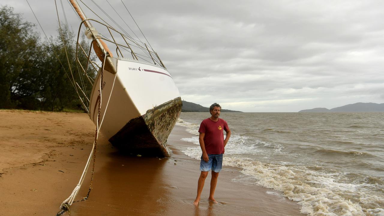 Owner of Skylark Peter Bright at Pallarenda. Picture: Evan Morgan