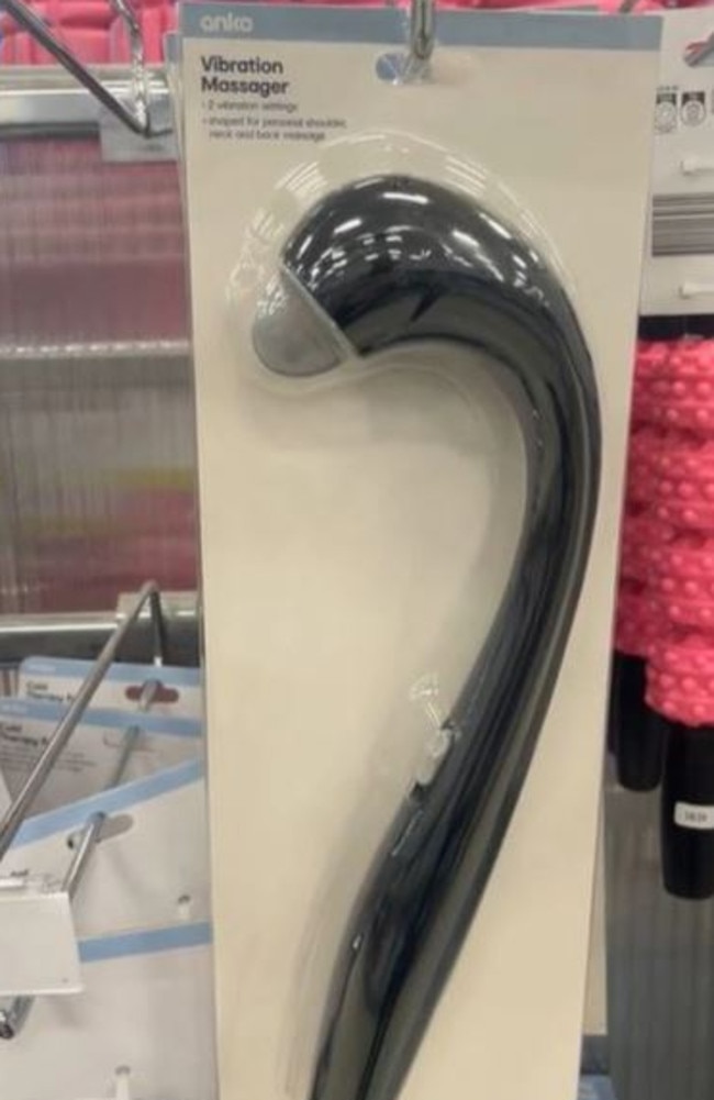 It comes after a Kmart massager went viral last month for a similar reason. Picture: Facebook