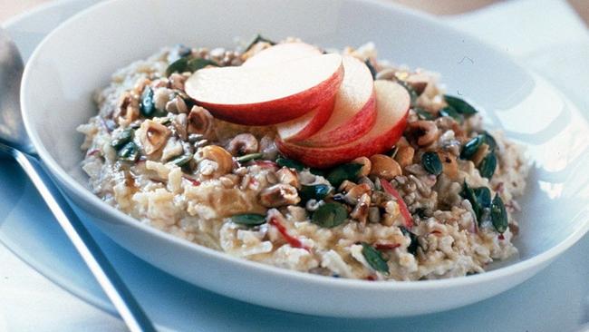 Apple bircher muesli