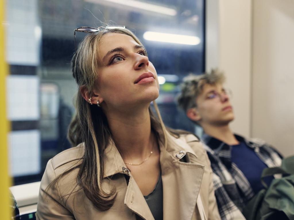 Gen Z commuters are foregoing phones and listening to music during their commutes. Picture: iStock