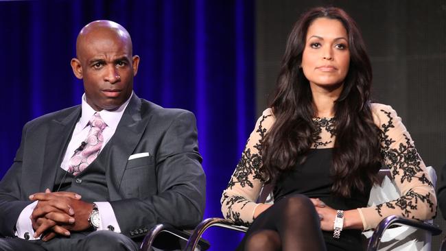 Tracey Edmonds and Deion Sanders attend the 12th annual NFL Honors at Symphony Hall on February 09, 2023 in Phoenix, Arizona. Picture: Getty