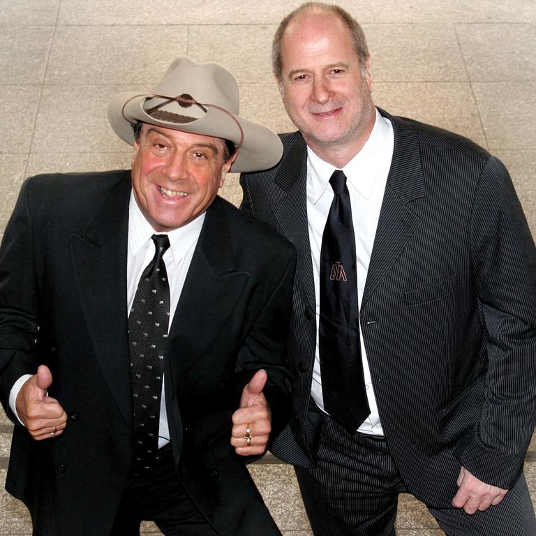 Molly Meldrum (L) with Michael Gudinski: ‘Failure was never part of his vocabulary.’