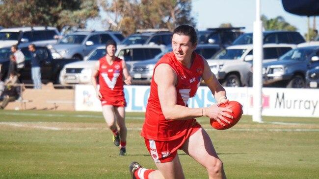 Steven Jackson in action during the SA Country Championships. He was named in the team of the championships. Picture: Whyalla Football League