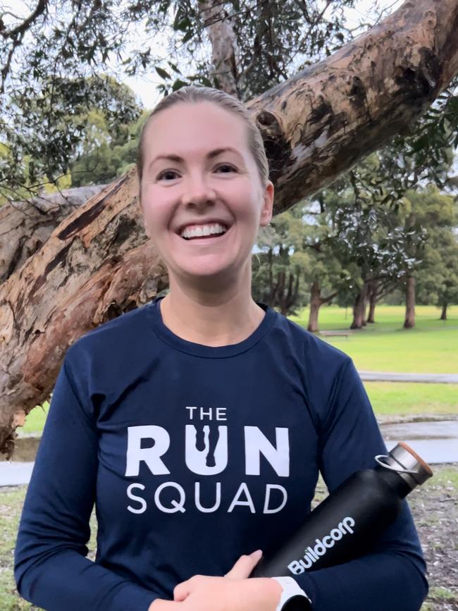 Larissa Williams was a newbie to running a few years ago and enjoys the social and health benefits from running. Picture: Tileah Dobson