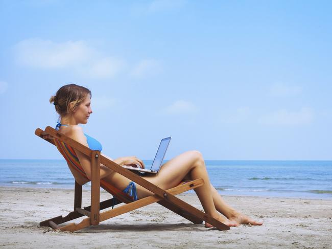 Workers are trading Melbourne offices for a more tropical work setting. Picture: iStock