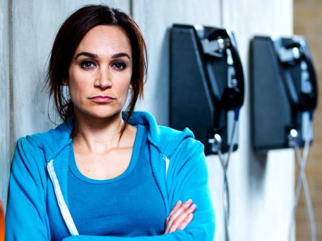 EMBARGOED TILL JUNE 18 FOR TV GUIDE ONLYNicole da Silva as Franky Doyle in Wentworth. Picture: Supplied / Foxtel