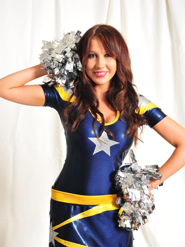 North Qld Cowboys Spirit Cheerleaders. Vanessa Ralph 19yo.