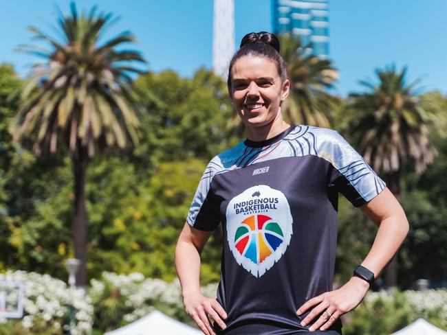 Jacqui Dover is the NBL’s first Indigenous female referee and recently made her debut in the league after progressing through the WNBL and QBL. Picture: Supplied.