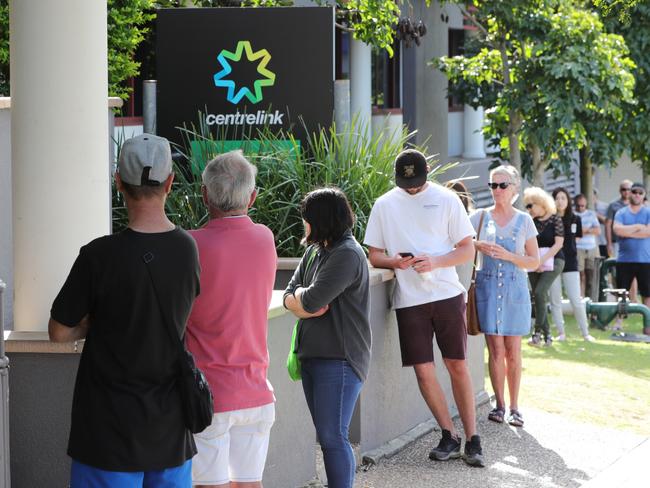 More than 1.5 million Australians are on JobSeeker. Picture Glenn Hampson