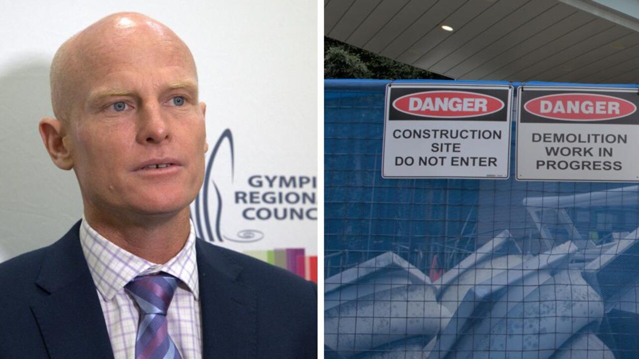 Gympie Mayor Glen HartwigL Two years after plans for the Gympie Civic Centre’s $1.5m “facelift” were revealed, the venue is beset by an ongoing unforseen list of safety concerns, and now it is back to dealing with asbestos.