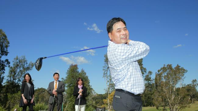 Jina Chen (second from right) and Alex Wu (far right) in a promo shot from a charity event they once donated to, via Nature’s Care.