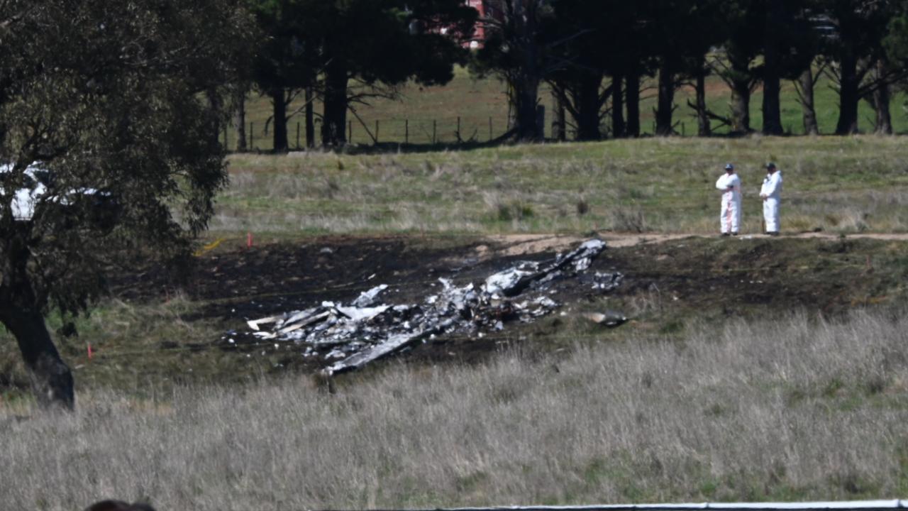 Grim scene of grandad’s fatal plane crash