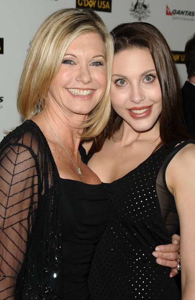 Radar Online claimed Olivia Newton-John was ‘clinging to life’ so she could see her daughter Chloe Lattanzi wed.