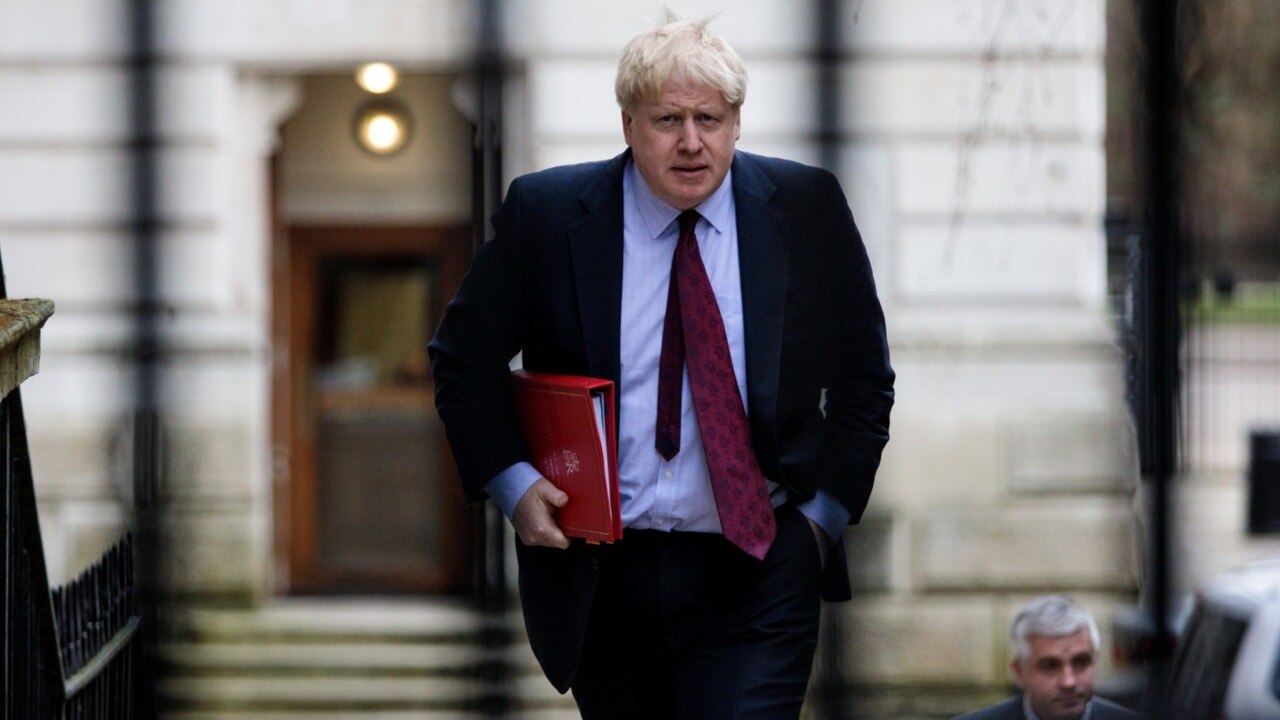 UK foreign secretary Boris Johnson resigns