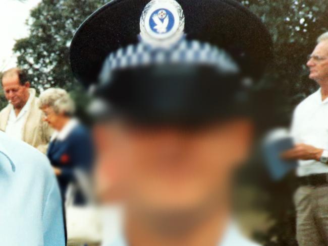 WEEKEND TELEGRAPHS SPECIAL. MUST TALK WITH PIC ED JEFF DARMANIN BEFORE PUBLISHING - Copy photo of "Officer H" when he was part of the NSW Police Force. Picture: Tim Hunter.