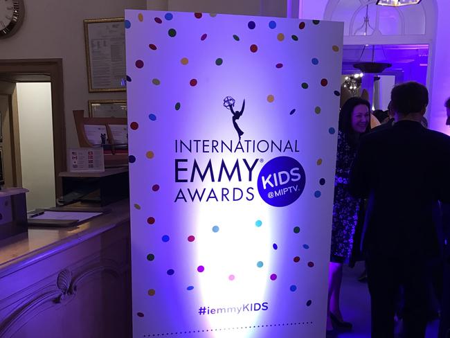 IEmmy Kids Awards at the Carlton hotel, Cannes.