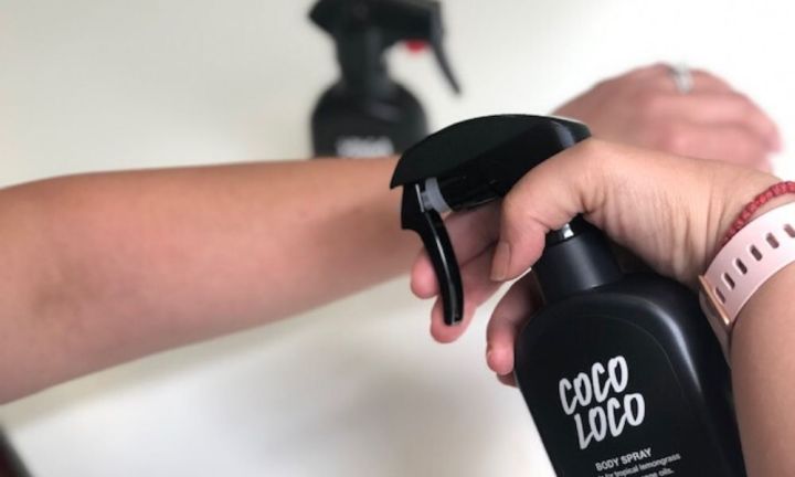 Lush coco discount loco body spray