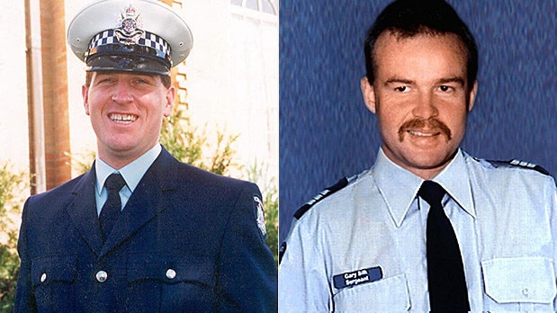 Senior Constable Rodney Miller and Sergeant Gary Silk were gunned down in Moorabbin.