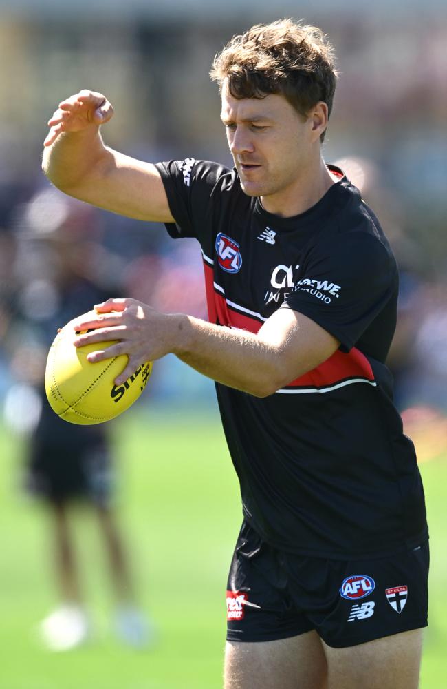 Jack Macrae is feeling right at home in the St Kilda midfield. Picture: Quinn Rooney/Getty Images