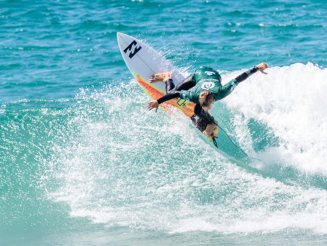 Burleigh Boardriders surfer Chez Bos, 13. Picture: Supplied by Surfing Queensland.