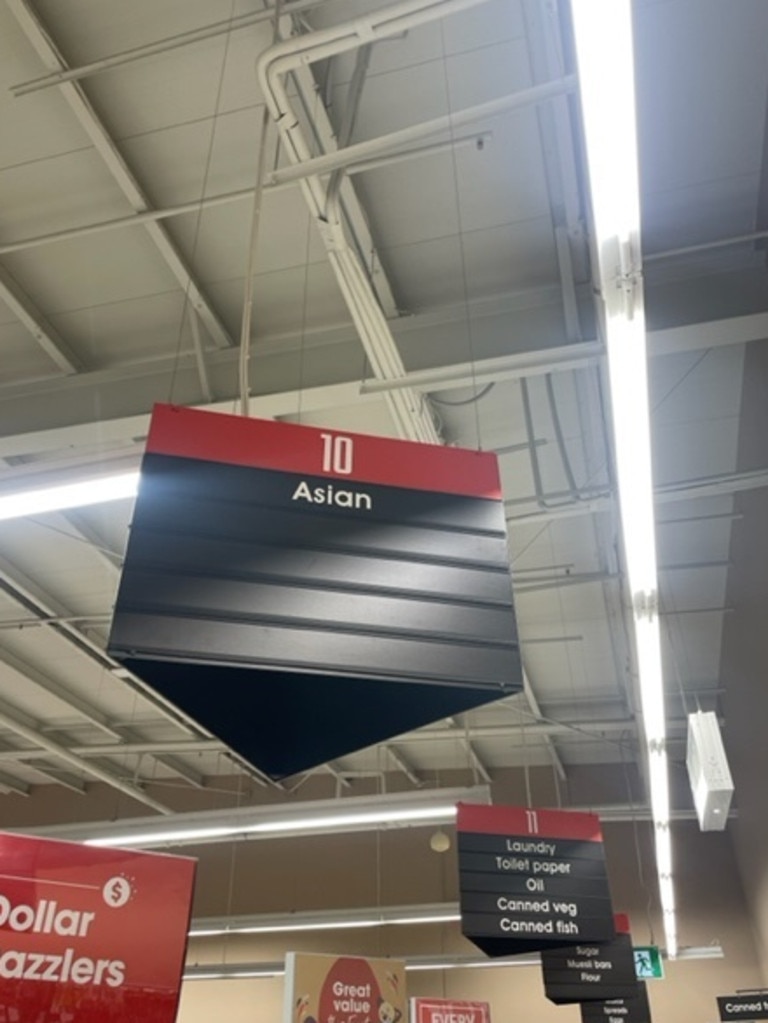 Coles has since changed the sign in question. Picture: Coles
