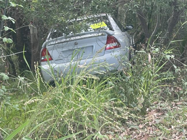 Teenage girl left with head injury after car plunges off road