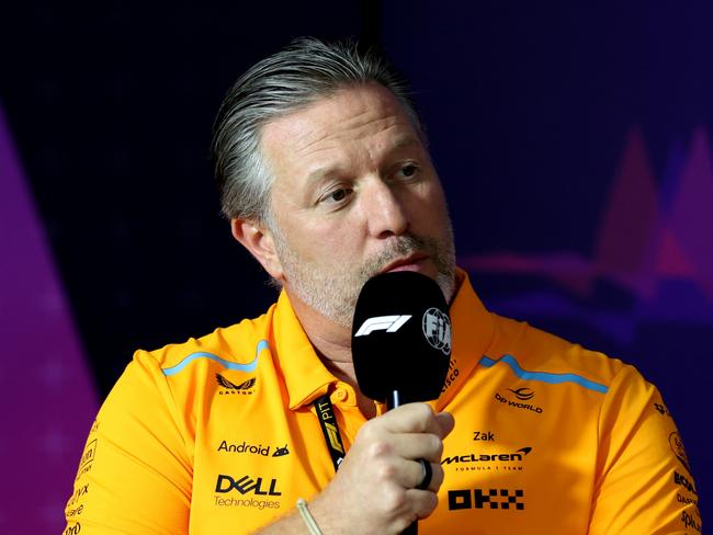 McLaren Chief Executive Officer Zak Brown said the team had lifted their game. Picture: Getty Images