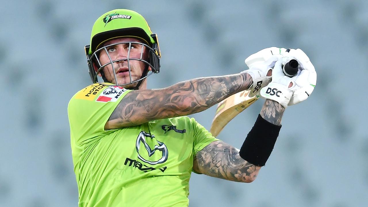 When Alex Hales fires he is one of the topscoring players in KFC SuperCoach BBL. Picture: Mark Brake/Getty Images