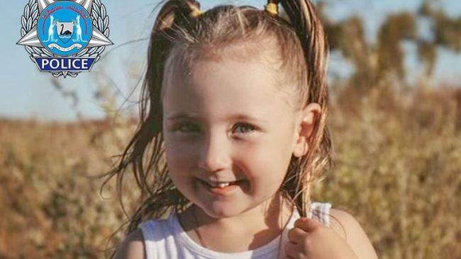 Cleo (pictured) has honey blonde coloured hair and hazel eyes. Picture: WA Police