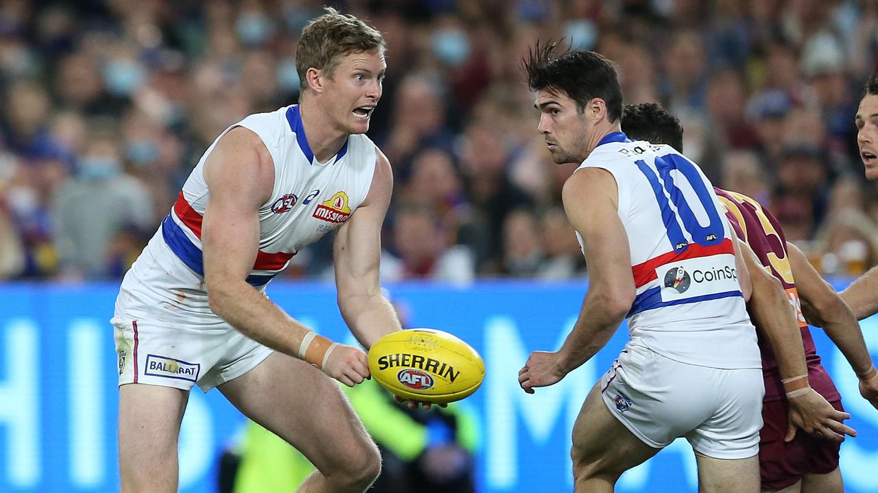 Alex Keath’s absence will be crucial in the preliminary final against Port Adelaide. (Photo by Jono Searle/AFL Photos/via Getty Images)