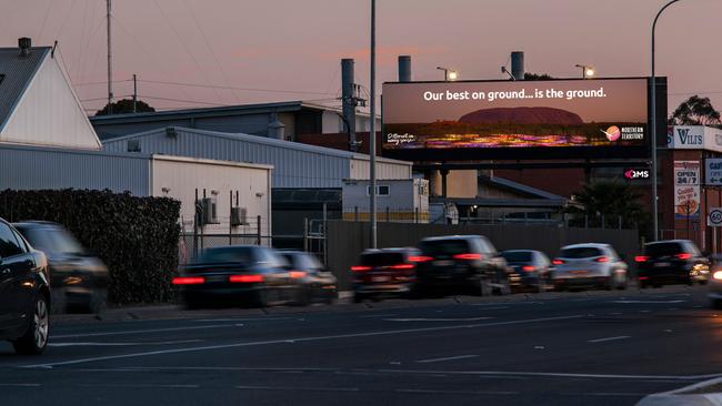 Adelaide has been inundated with NT Tourism adverts.