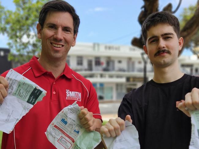 Tom Smith and Ethan Charlesworth are ripping up expensive electrical bills.