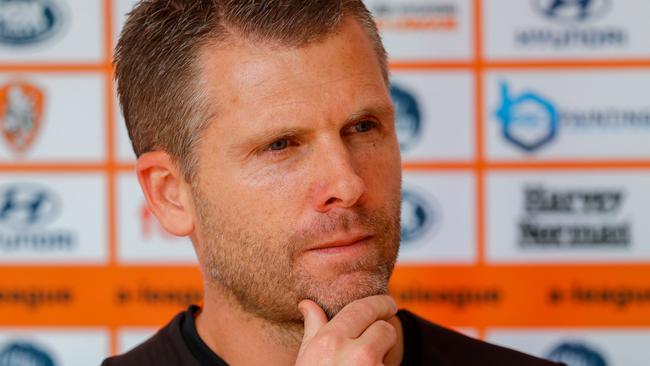 Brisbane Roar interim coach Darren Davies.