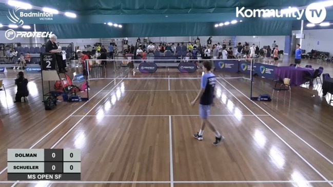 Replay: Victorian Open Badminton Championships Day 2 - (Mens Singles) Adam Dolman v Jacob Karl Schueler