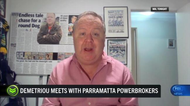 Demetriou meets with Parramatta