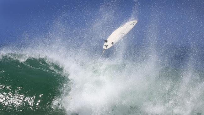 More wild water conditions are on the way after Ex-Tropical Cyclone Seth battered the Gold Coast. Pics Adam Head