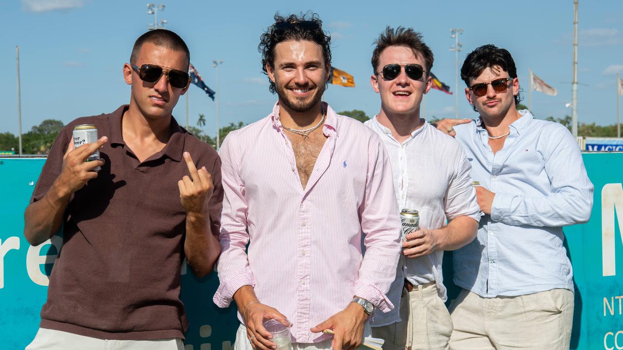 Thousands of people descended at the 2024 Darwin Cup Carnival, Fannie Bay. Picture: Pema Tamang Pakhrin