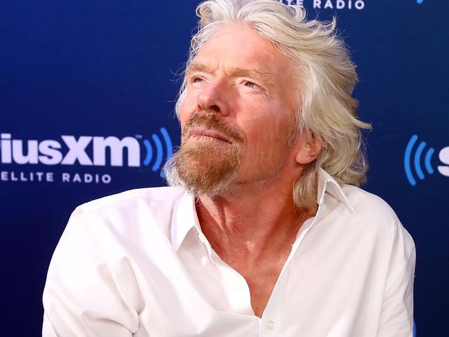 NEW YORK, NY - OCTOBER 18:  Sir Richard Branson participates in a SiriusXM "Town Hall" Event hosted by Dan Rather on October 18, 2017 in New York City.  (Photo by Astrid Stawiarz/Getty Images for SiriusXM)