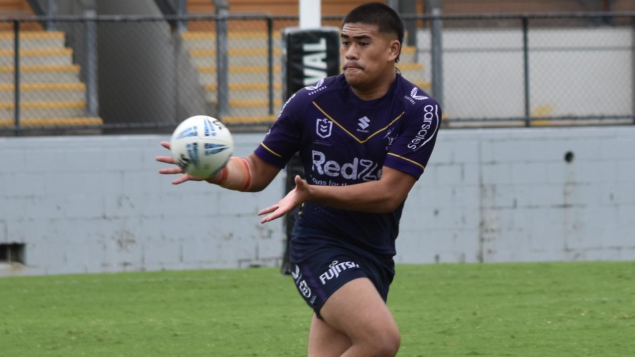 Forward Elijah Po Ching is one of the key players for Victoria University Secondary. Picture: Sean Teuma