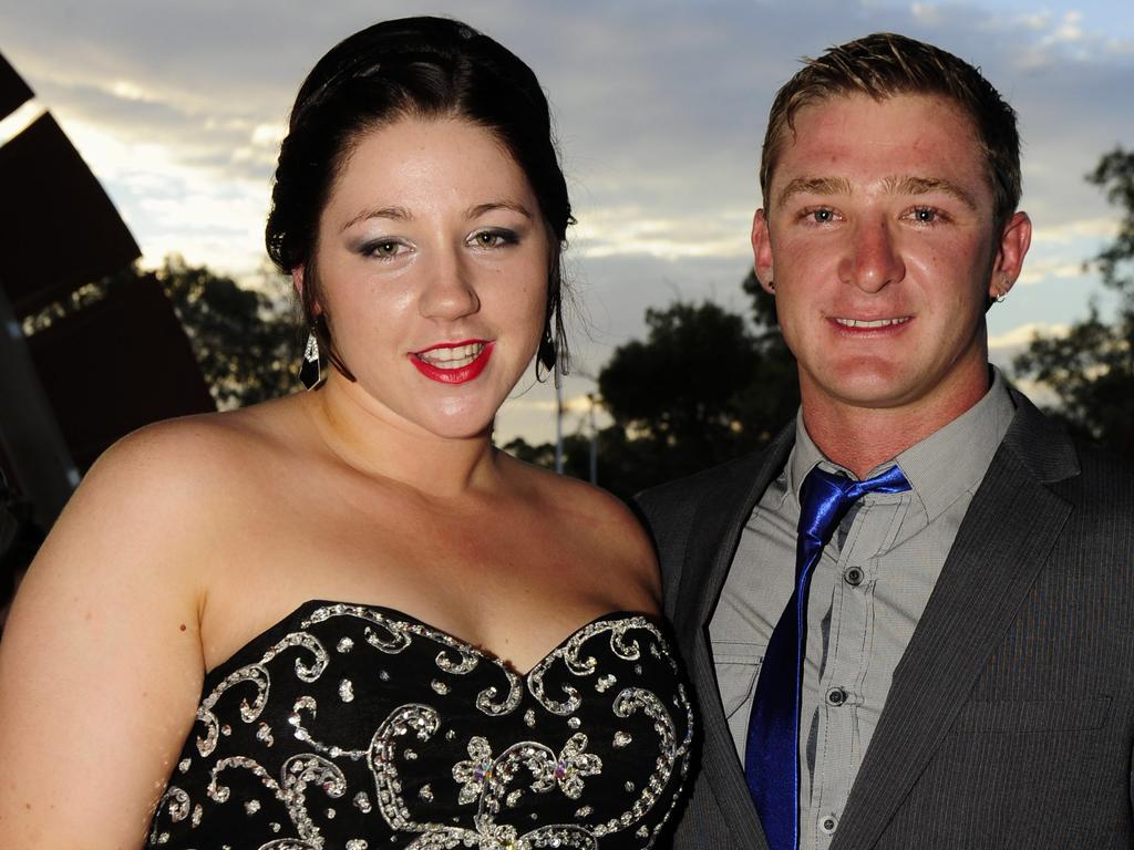 Katie Blain and Reece Debney at the 2013 St Philip’s College formal at the Alice Springs Convention Centre. Picture: PHIL WILLIAMS / NT NEWS