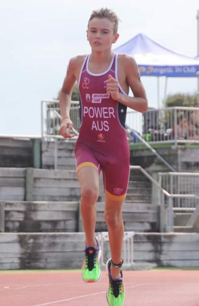 Junior triathlete Millan Power has been named as a Sunshine Coast future Olympian.