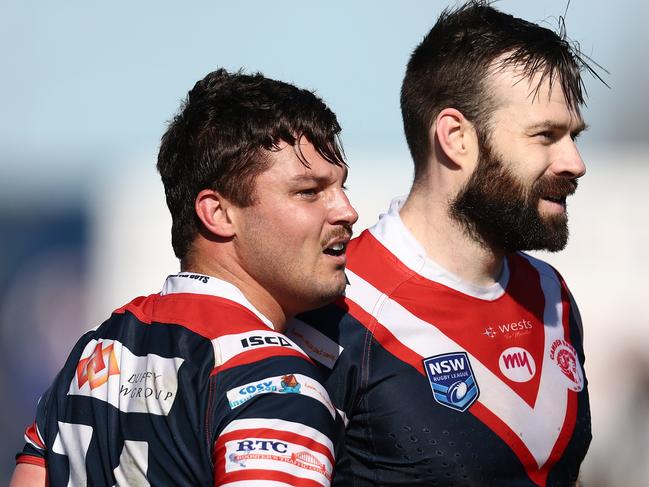 Josh Goulton (right) is back in Camden colours in 2024. (Photo by Jeremy Ng/Newscorp)