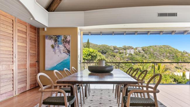 This home at Wategos beach has reportedly sold for a record-breaking $22 million.