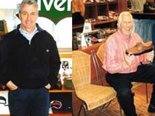 Aussie sporting legends spruiked Rivers shoes and clothes back in its heyday. Picture: Supplied