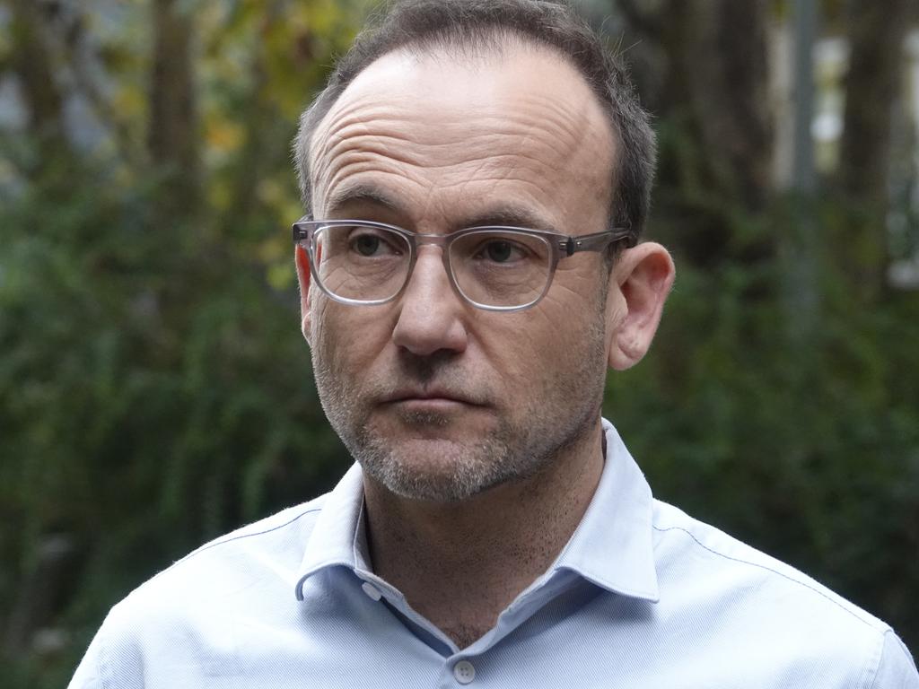 Adam Bandt has lost his seat of Melbourne. Picture: NewsWire / Valeriu Campan